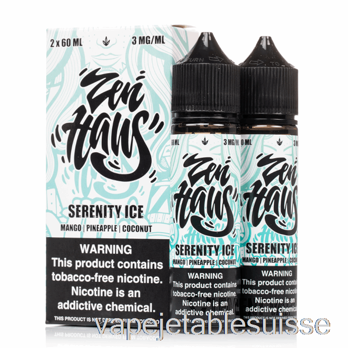 Vape Suisse Sérénité Glace - Zen Haus - 120ml 6mg